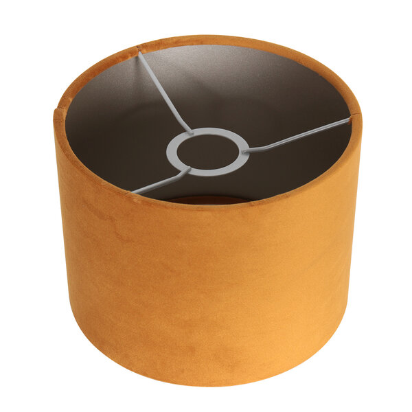 Lampada da terra Sparkled Light 3824ZW a 3 luci con paralumi in velluto color oro der Firma Steinhauer