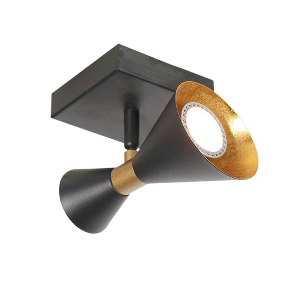 Spot a 1 luce Preto der Firma Steinhauer