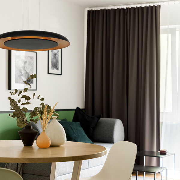 Lampada a sospensione Golden Veil der Firma Steinhauer
