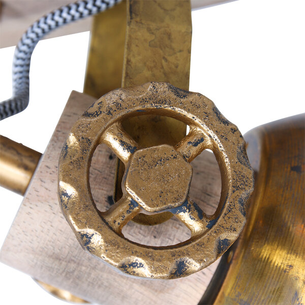 Plafoniera Gearwood der Firma Steinhauer