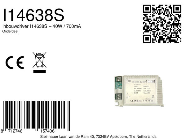 Driver da incasso I14638S der Firma Steinhauer