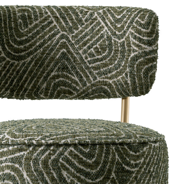 Sgabello da bancone Carleton con schienale der Firma Eichholtz