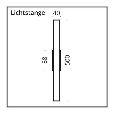 Lichtstange - LED / nichel opaco der Firma Top Light Leuchten
