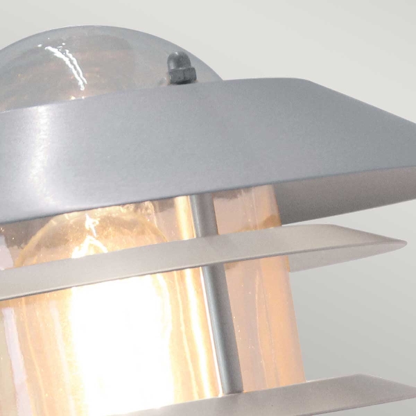 Helsingor lanterna da parete a 1 luce - Argento der Firma Elstead