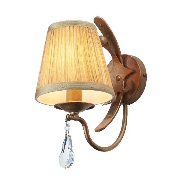 Windsor 1 Applique da parete - Oro patinato der Firma Elstead