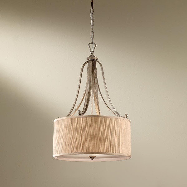 Abbey 3 lampada a sospensione - Silver Sand der Firma Elstead