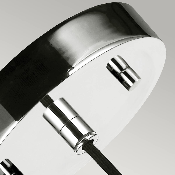 Rubin 1 lampada a sospensione - Nichel lucido der Firma Elstead