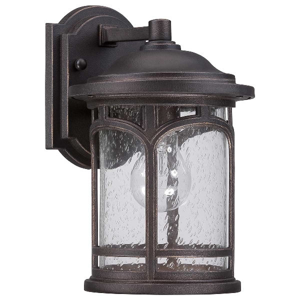 Marblehead 1 Light Small Wall Lantern - Bronzo Palladiano der Firma Elstead
