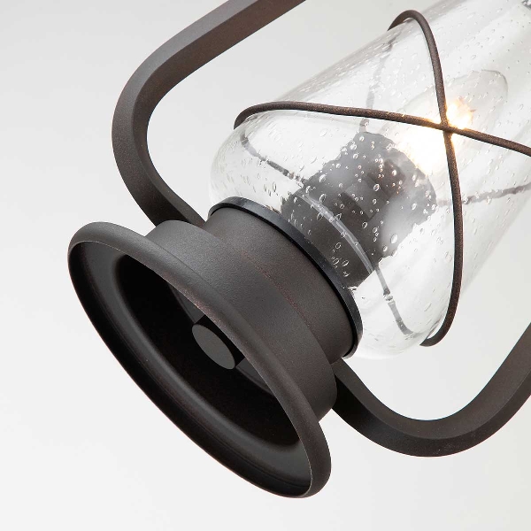 Miners 1 Light Chain Lantern - Old Bronze der Firma Elstead