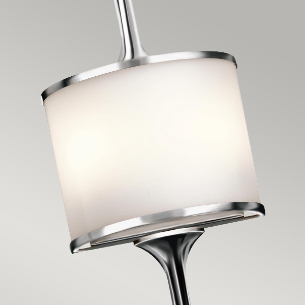 Mona 2 Light Large Wall Light - Cromo lucido der Firma Elstead