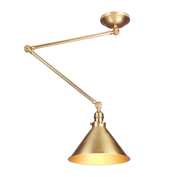 Provence 1 lampada da parete/lampada a sospensione leggera - Aged Brass der Firma Elstead