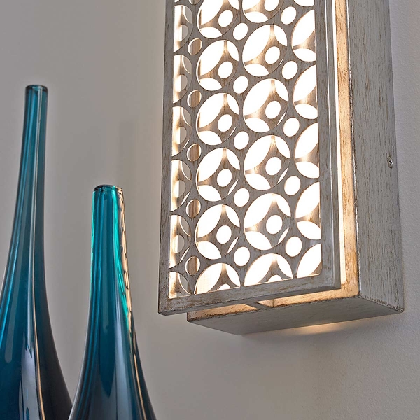 Kenney applique LED a 4 luci - Sunrise Argento der Firma Elstead