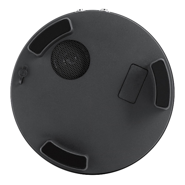 Lyndon lanterna portatile con altoparlante Bluetooth - spina EU - nero strutturato der Firma Elstead
