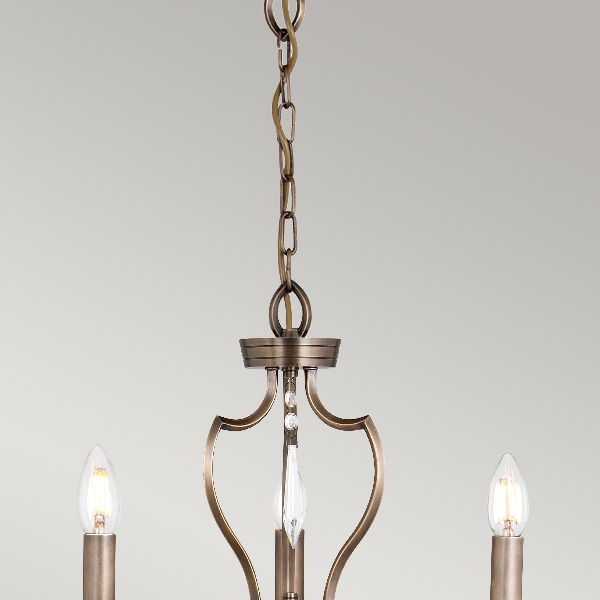Pimlico Lampadario a 3 luci - Bronzo scuro der Firma Elstead