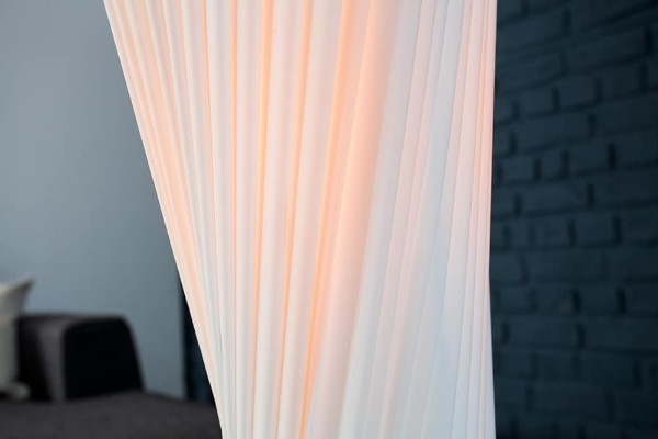 Lampada da terra PARIS 120 cm a forma di elica bianco der Firma Casa Élite