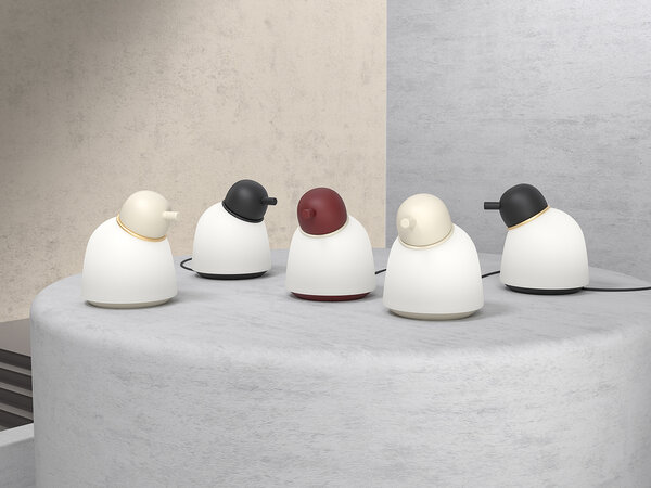 Bird lampada da tavolo der Firma Belid Leuchten