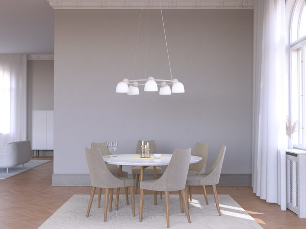 Bird Lampadario der Firma Belid Leuchten