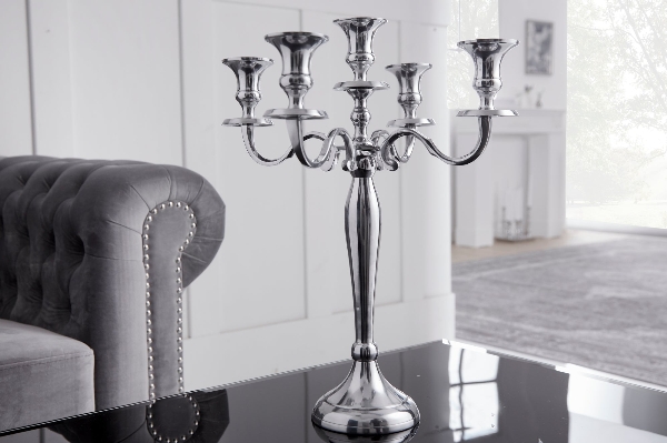 Kerzenständer MODERN BAROCK 5armig der Firma Casa Élite