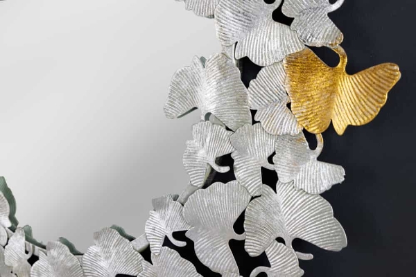 Specchio da parete GINKGO LEAVES der Firma Casa Élite