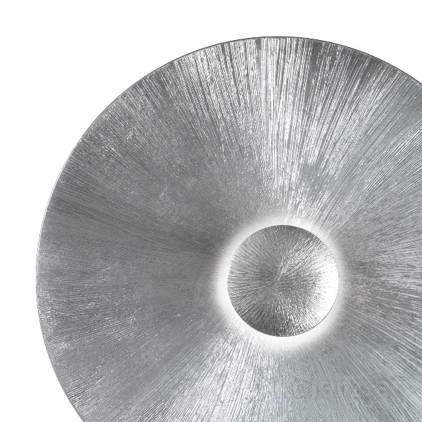Applique MOON, Bianco, Sun Argento D 54 cm, sporgenza 20 cm, 1 luce, E27, 100 W der Firma KOLARZ-Austrolux Leuchten