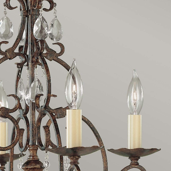 Lampadario Chateau der Firma Elstead